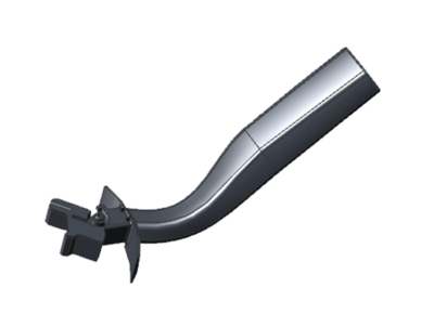 Car wiper handle