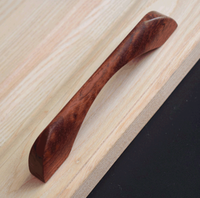 Elsafore furniture handle, simple furniture accessories, rubber wood round handle