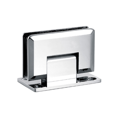 Elsafore furniture Bathroom floor glass clip Cast solid 304 stainless steel bathroom fixed glass cli
