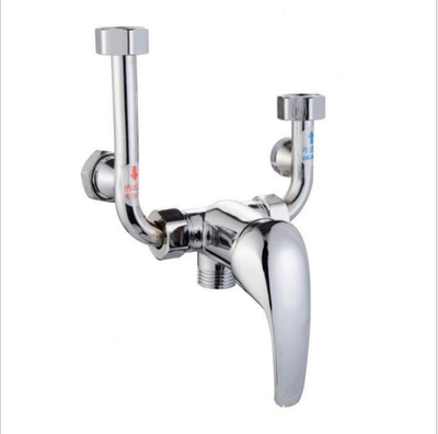 Elsafore furniture water heater U type mixing cold and hot mixing shower faucet is equipped with ele