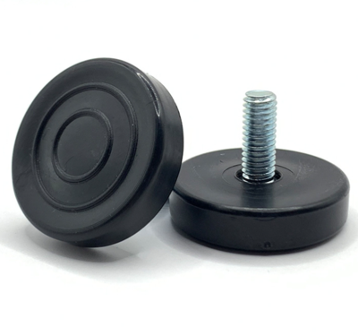 Elsafore plastic adjustable foot furniture can be screwed,adjustable floor mat floor cabinet height