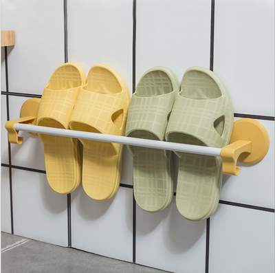 Elsafore furniture Bathroom Towel Rack Single Rack Wall-mounted Toilet Towel Rack
