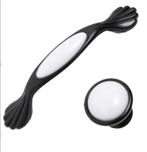 Elsafore furniture handle, simple hardware accessories,European white ceramics cabinet handle